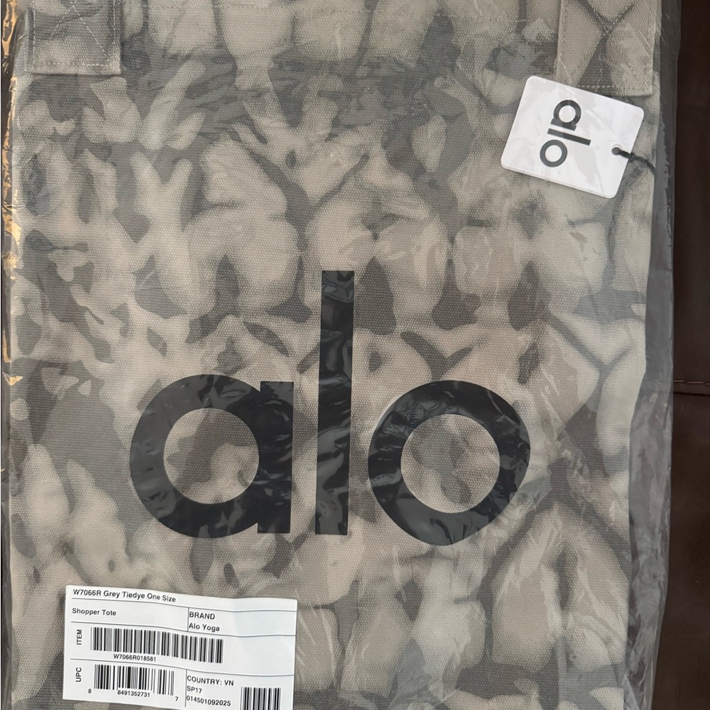 ALO Yoga Black and Gray Tote bag